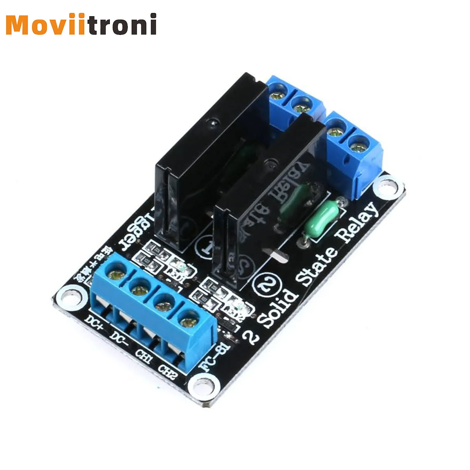 1 Stück Low Level 5V 1 2 4 8 Kanal Solid State Relaismodul SSR 2A Ausgang mit Resistiver Sicherung für Arduino