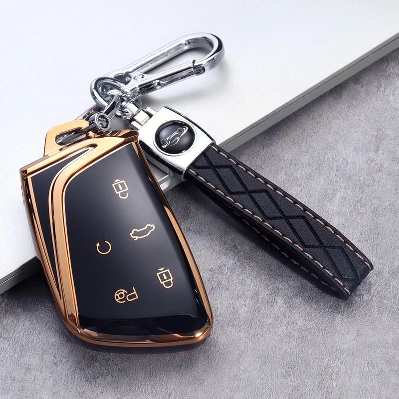 For Dongfeng AEOLUS L7 Sky EV01 Huge Mage TPU Special all inclusive remote control protective case, car key set box