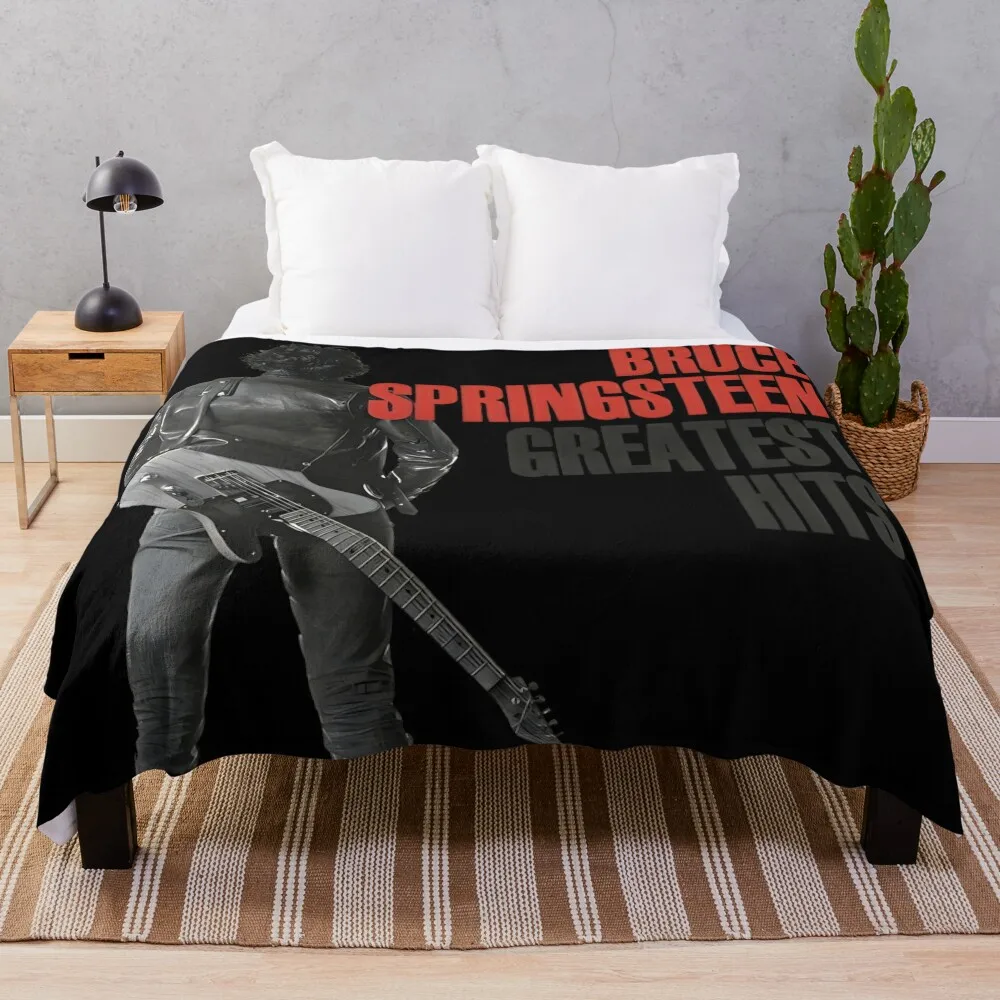 

Tourist Bruce Springsteen Bruce Springsteen, Bruce Throw Blanket christmas gifts Moving warm winter Flannel Blankets