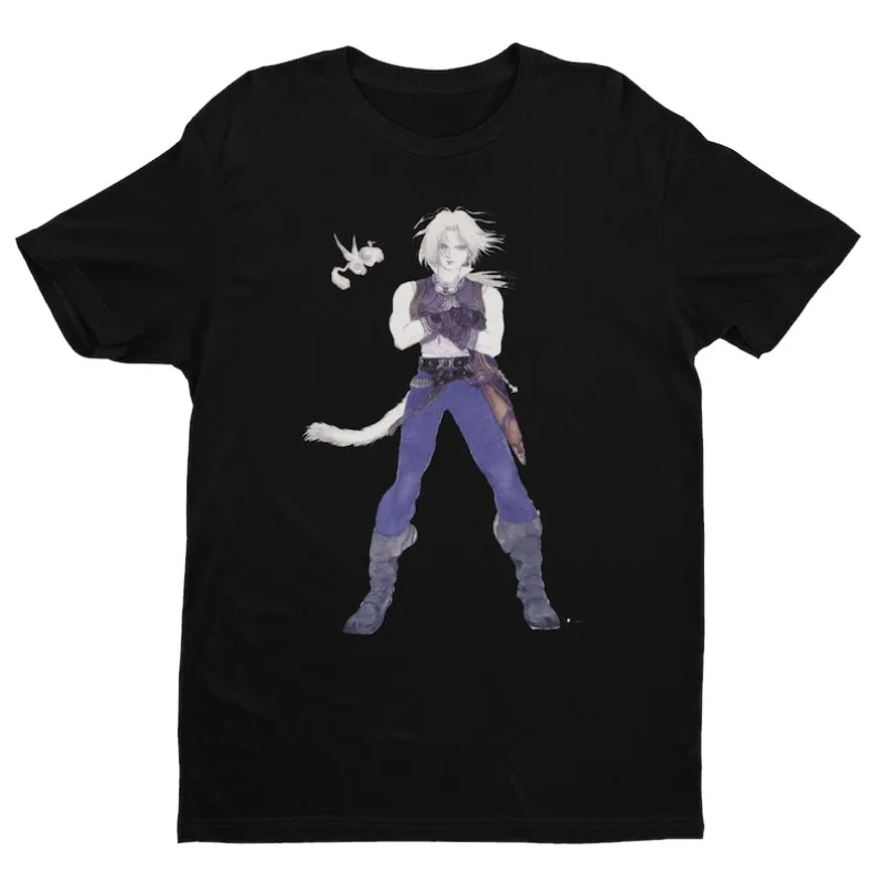 00012618 # A-FF9 IX Zidane Tribal Premium Camiseta unisex | Regalos para él, ella, fanáticos y coleccionistas de Final Fantasy
