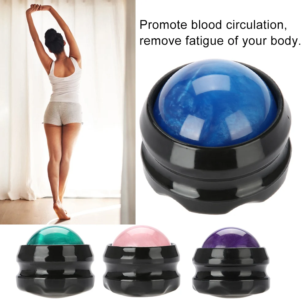 Body Relaxation Stress Release Ball 4 Colors Massage Roller Ball Massager Body Therapy Foot Hip Relaxer Stress Release