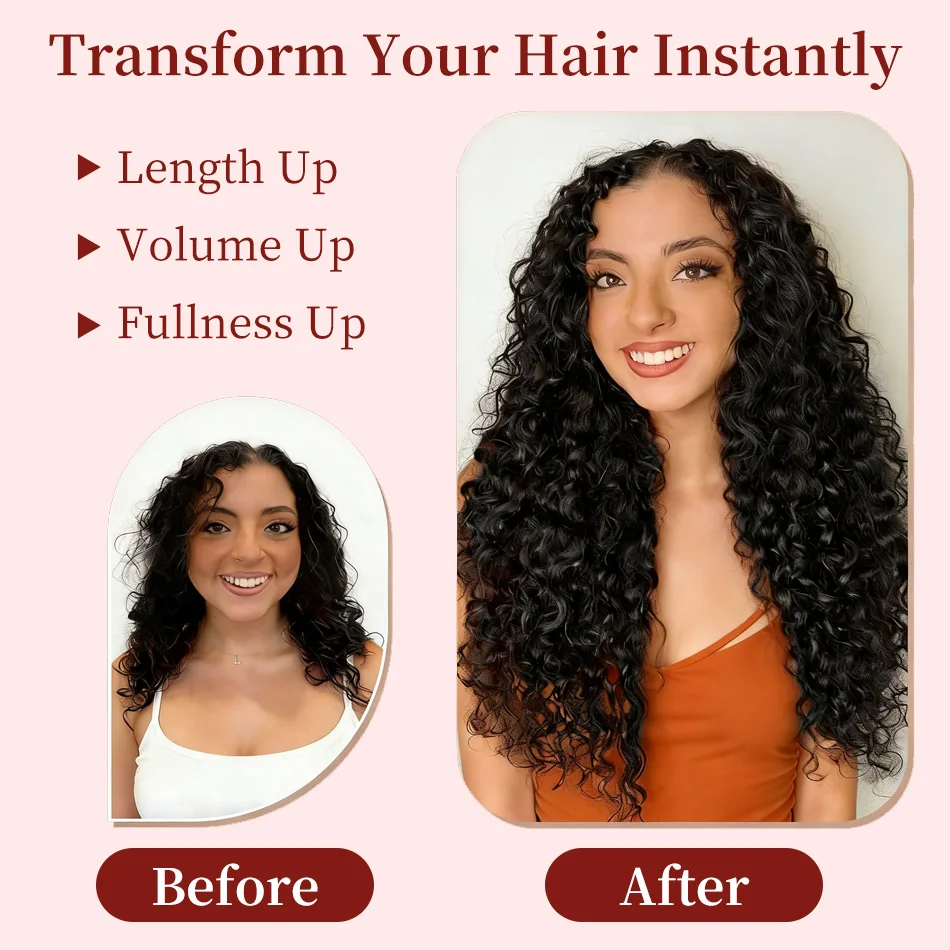 Thumbnail 4 - #82 Clip-In Human Hair Extensions Deals & Discounts