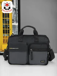 Bolso de hombro para hombre, bolsa de viaje informal de tela Oxford, impermeable, gran capacidad, alta calidad, 2023-13