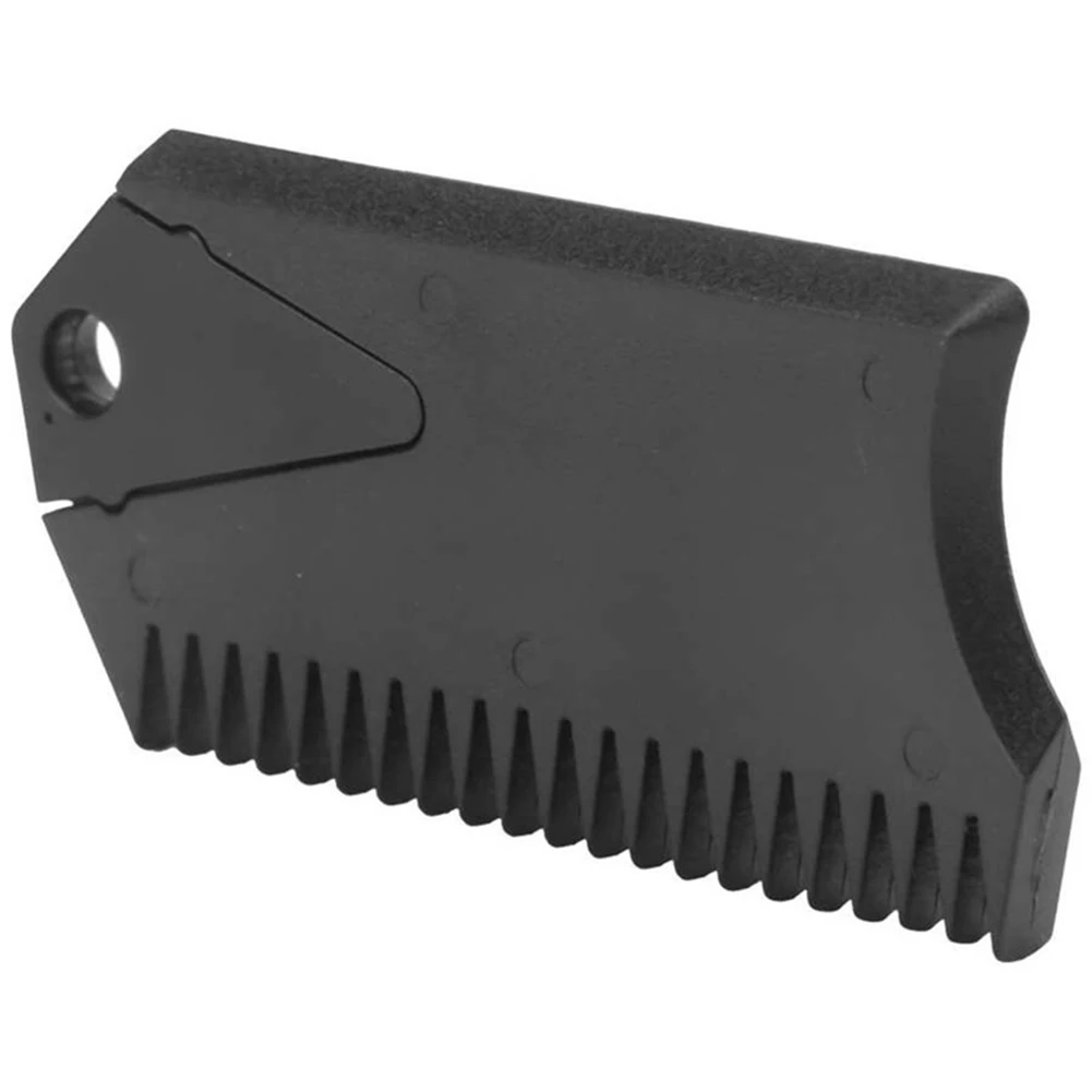 Remove Wax Surfboard Wax Comb Improved Wax Traction Plastic Serrated Edges Straight Edge Cleaning Rails Practical