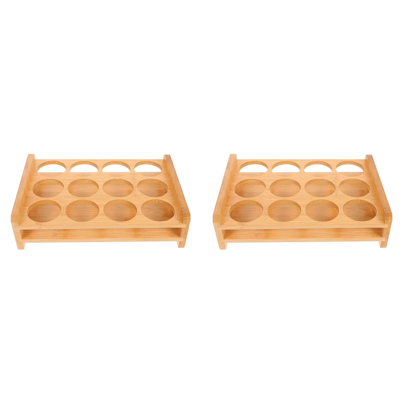 

ABWZ-2X Shot Glasses Set Shot Glass Tray Holder With 12 Holes Serving Stand For Tequila Whiskey Brandy-Party Club Bar