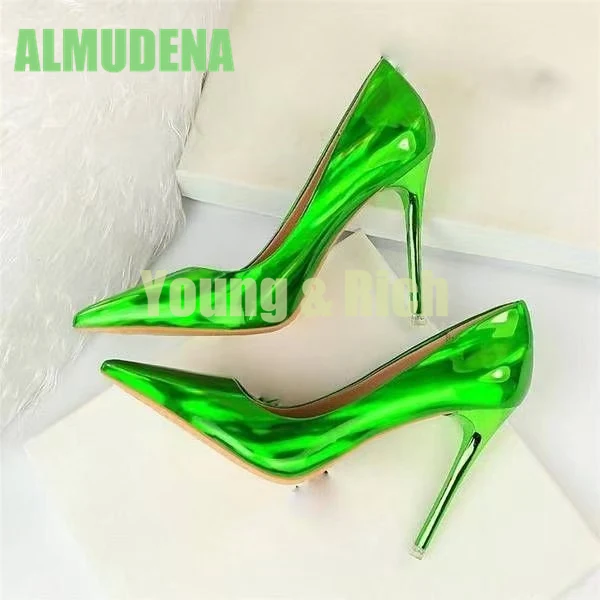 حذاء نسائي كاجوال بكعب عالٍ نحيف متعدد الألوان مع مزاج أنيق وتصميم عصري ومتطور #5