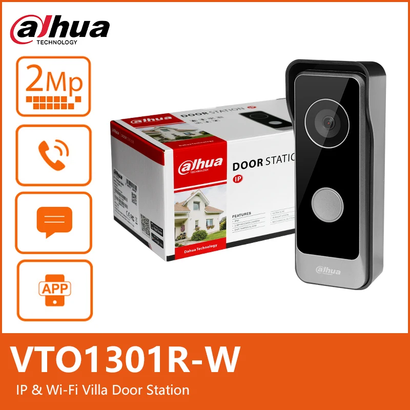 Dahua VTO1301R-W Videocitofono - Smart Home Video Doorphone Ezviz recensione e prezzo
