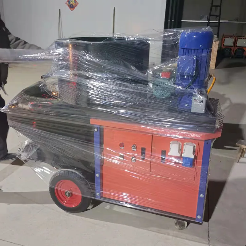 

Automatic Diesel Cement Plastering Rendering Machine with High Pressure Output for Construction Spray Plaster Pump