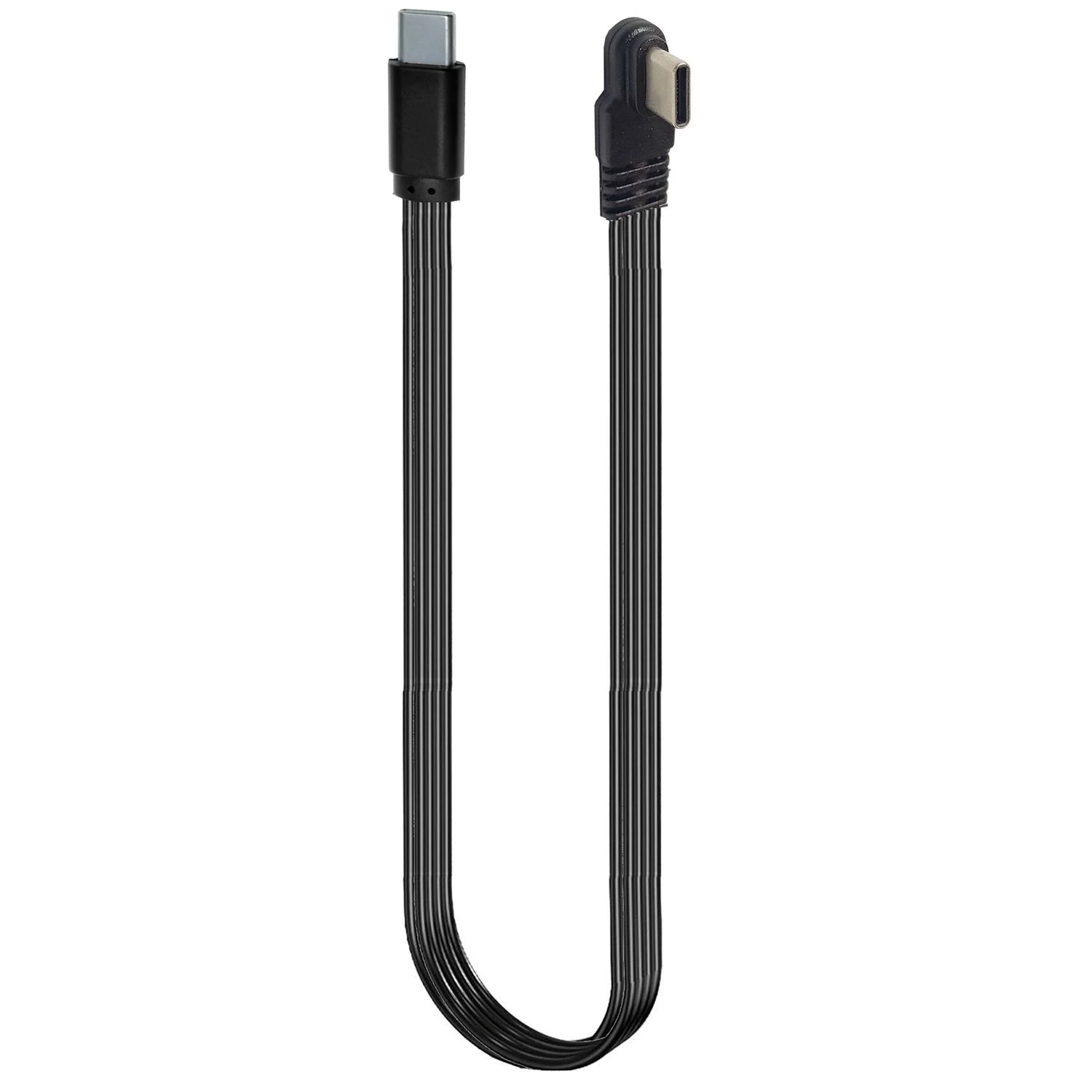 

USB-C Flat Elbow Type C Up/Down 90° Data Load PD Cable Left and Righ 10CM 20CM 30CM 50CM 1M