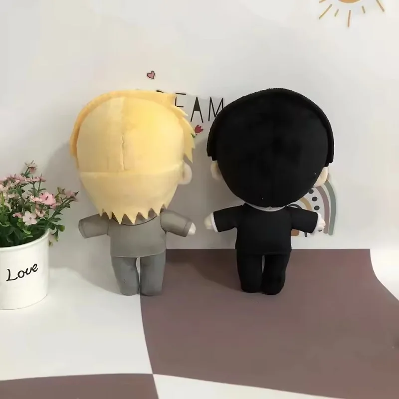 20 سنتيمتر الغوغاء النفسي 100 الغوغاء أفخم دمية 20 سنتيمتر أنيمي Arataka Kageyama Shigeo لينة محشوة بلوشي لعبة عيد الميلاد دمية للأطفال عيد الميلاد Gif