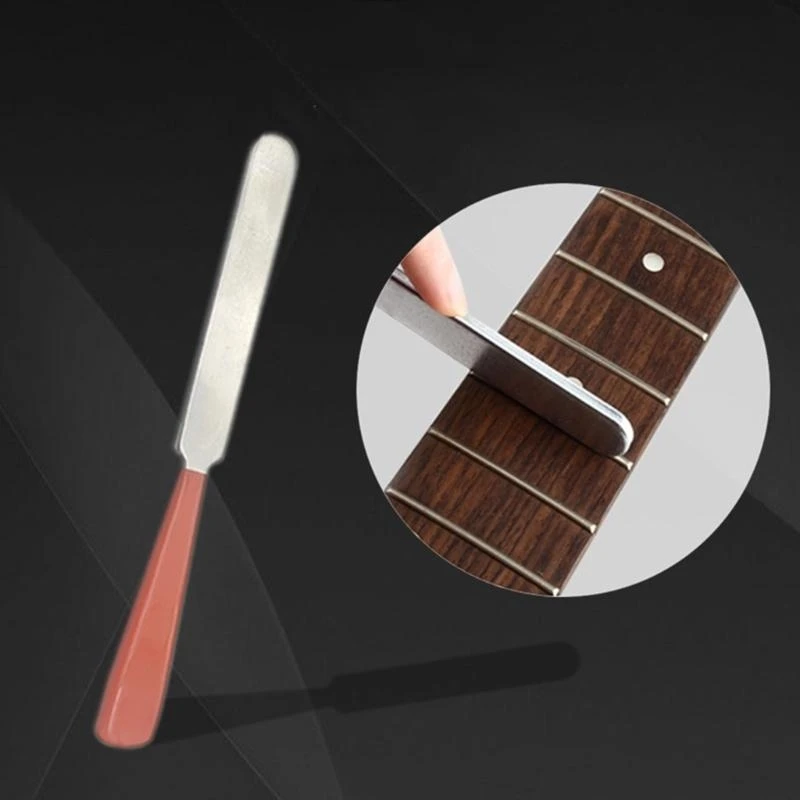 JOME Guitar Fret Crowning File Guitar Repair Tool for Luthier and Guitar Players