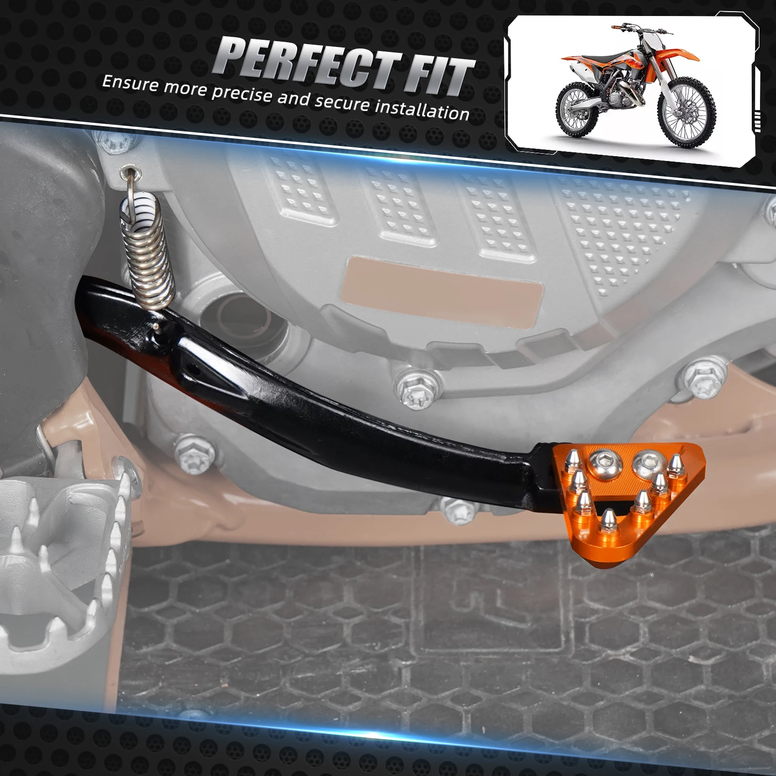 2025 2024 For KTM EXC 300 XCW EXC 150 250 300 2024 125 SX XC SX 125 250 300 2023 Brake Pedal Lever Gear Shift Shifter Lever Kit - view 5