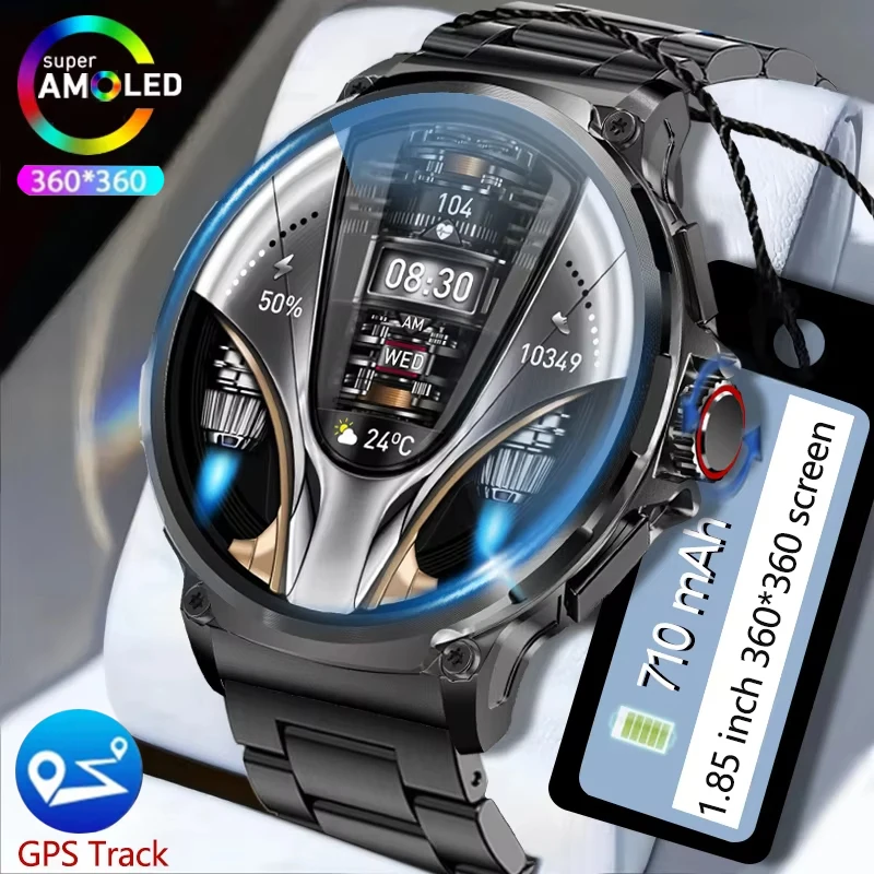 

2025 New V69 Smart Watch Men 710mAh Battery Bluetooth Call Watch Health Heart Rate Sleep Monitor Women Sport Fitness Smartwatch