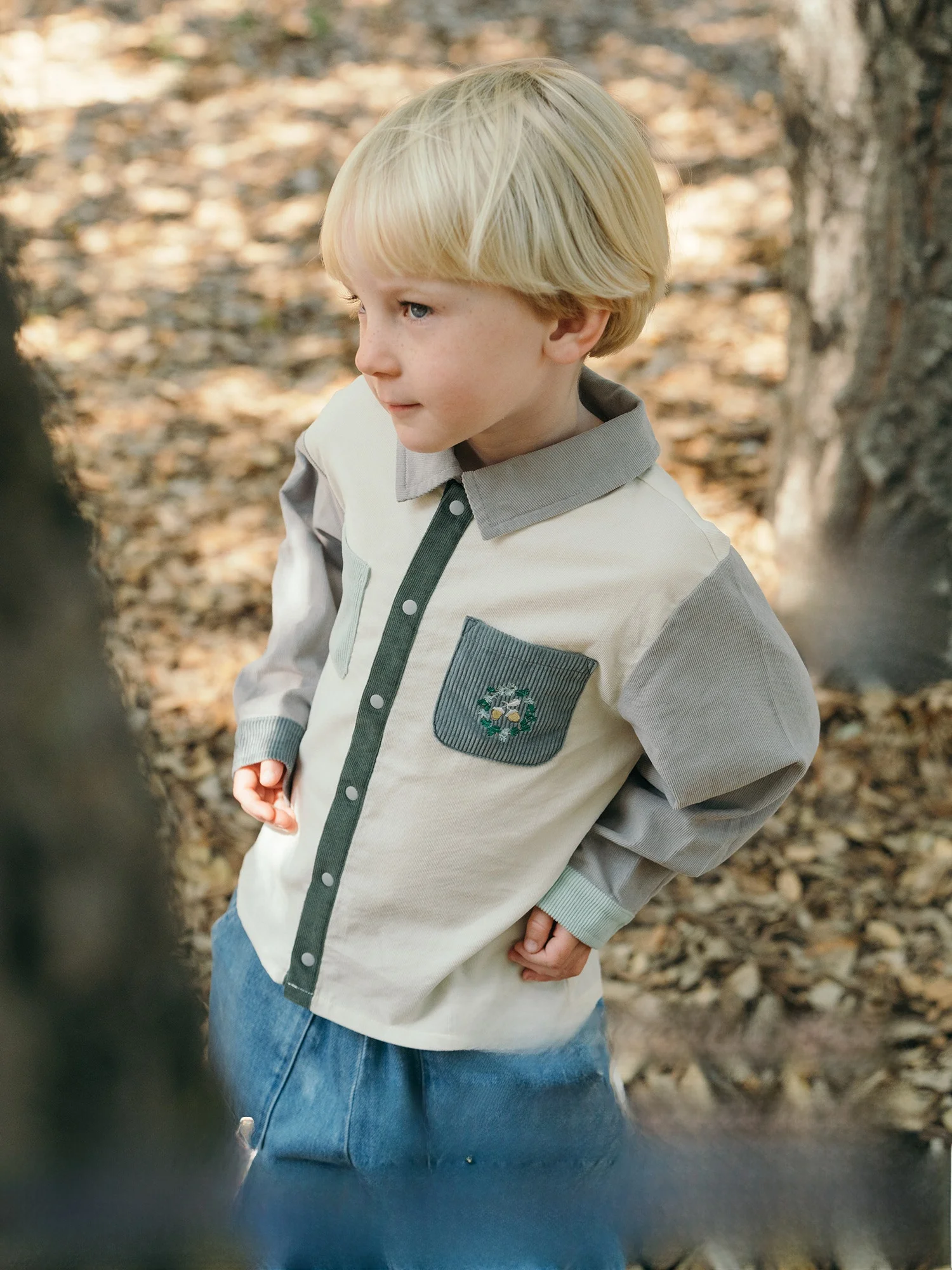 pure-cotton-corduroy-jaet-children's-casual-irt-boys-girls-autumn-new-sle-white-wheat-brand-baby-clothing-warmth-guaran