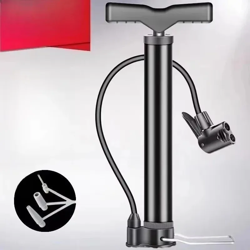 

For Mountain Bike Road Bike Pump MAX 160PSI Riding Portable Mini Bicycle Pump Basketball Toy Inflatable Tube Riding
