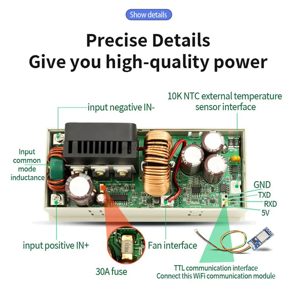 XY-6008 XY6020 CNC Adjustable DC Stabilized Power Supply Constant