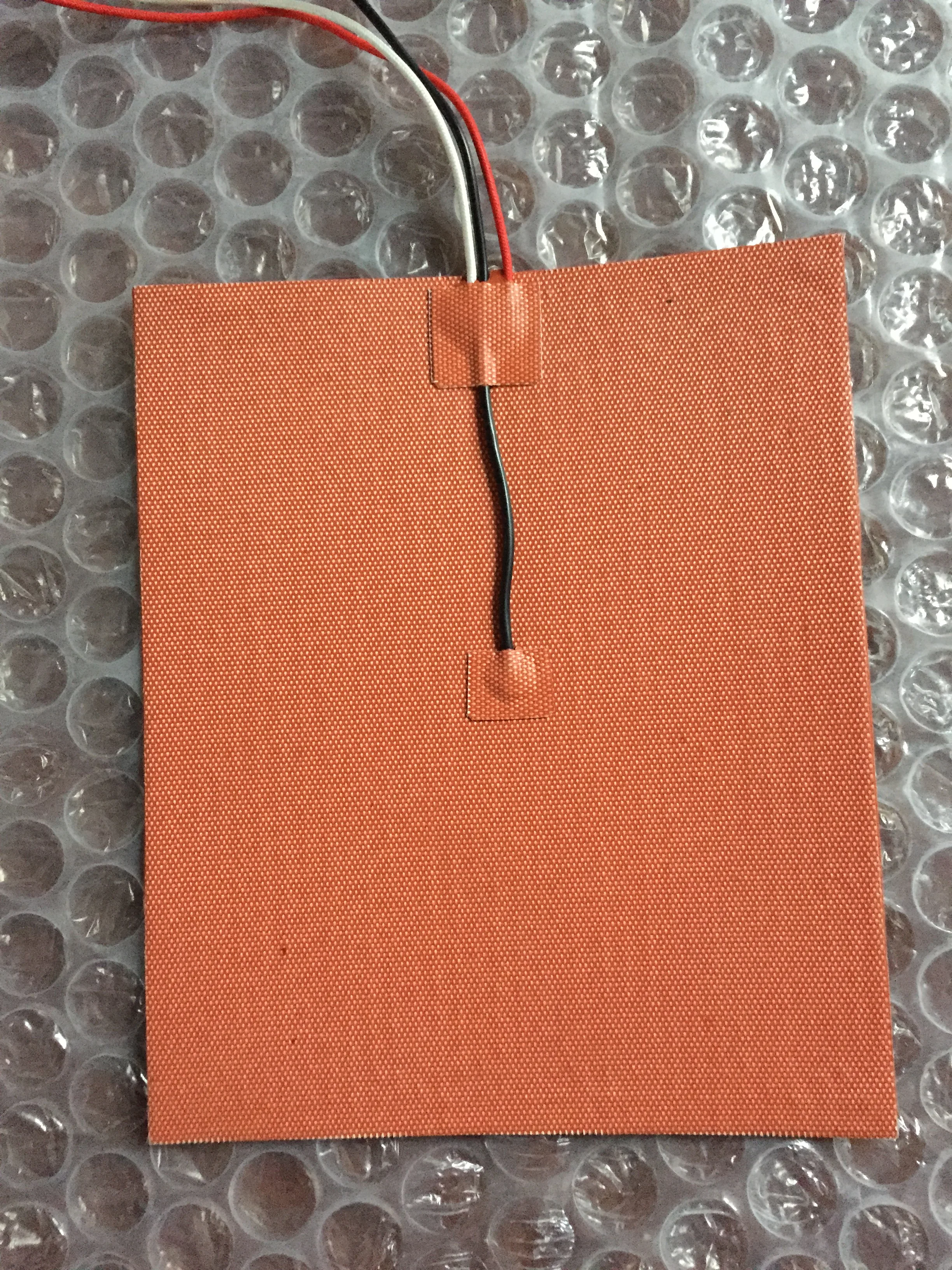3D Printer Tool Parts Silicone Heater,Heatbed Industrial 600W 220V 380mmX480mm NTC100K Thermistor,Silicone Heater Pad
