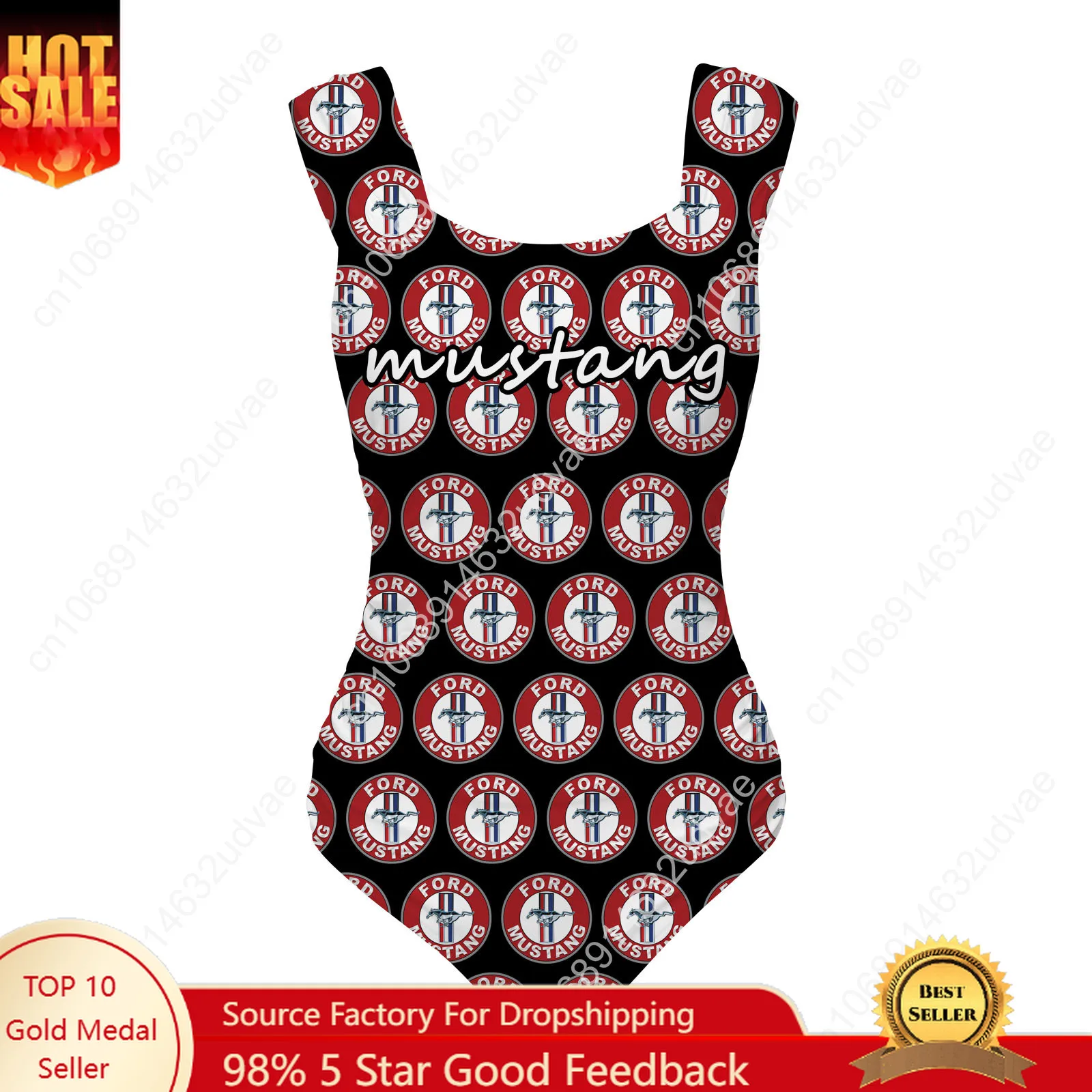 

M-Mustangs Swimsuit Wide Strap Women Bathing Suits Personalized Swimwear Pool Party Sexy Bikini Customize Beachwear