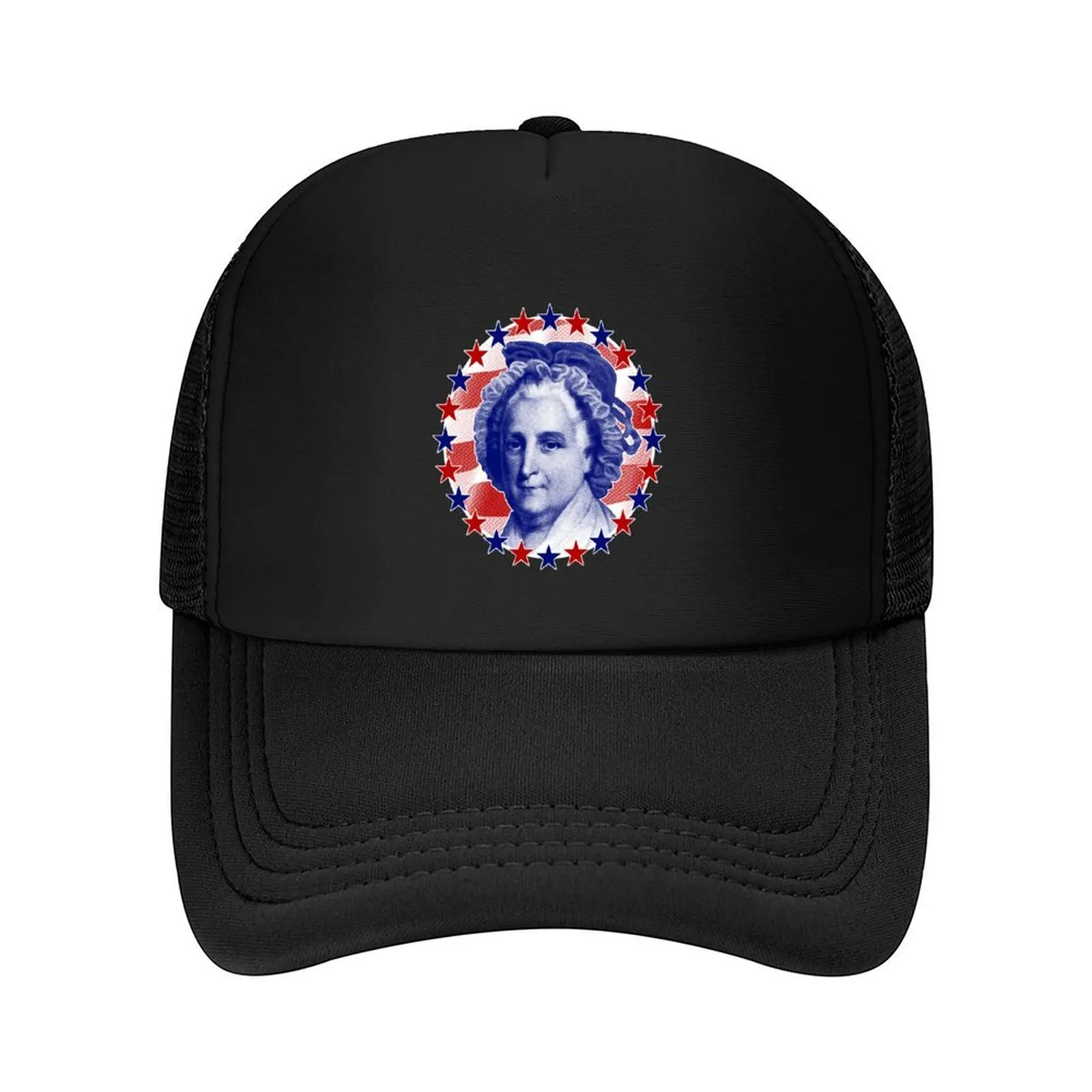 

First Lady Martha Washington Stars and Stripes Baseball Cap Funny hats Designer Hat Sunhat Fashion Beach Men Hats Women's