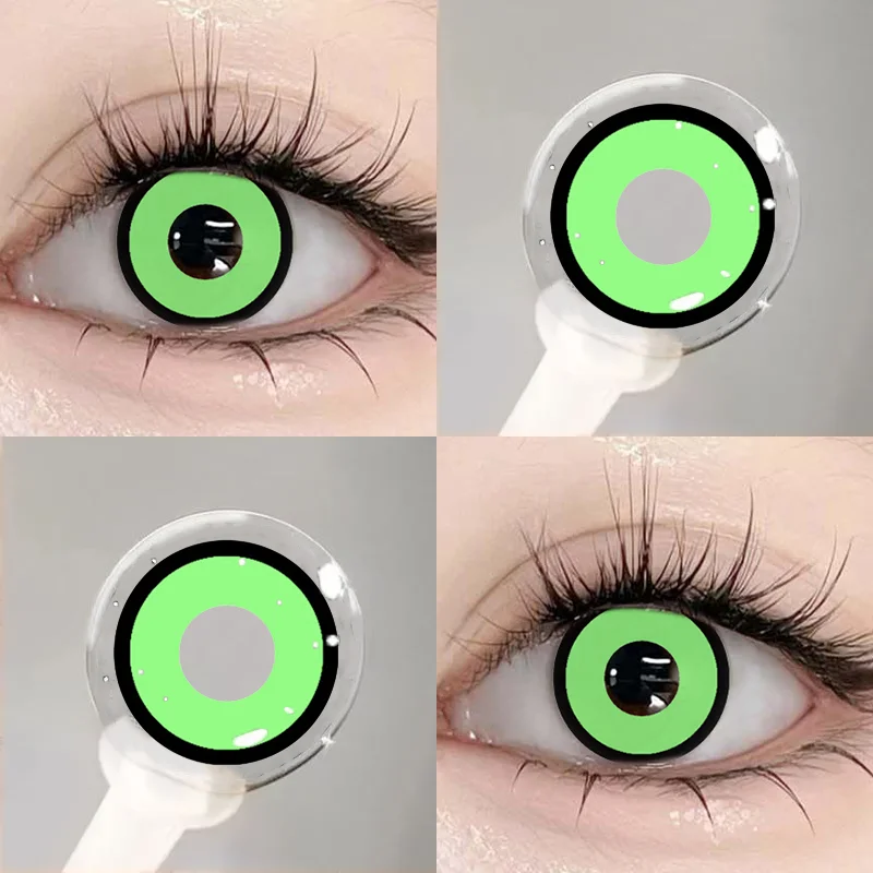 MILL CREEK 1 Pair Cosplay Colored Contact Lenses Halloween Contact Lenses Anime Red Contacts Lens Beauty Pupil Eye Fast Shipping