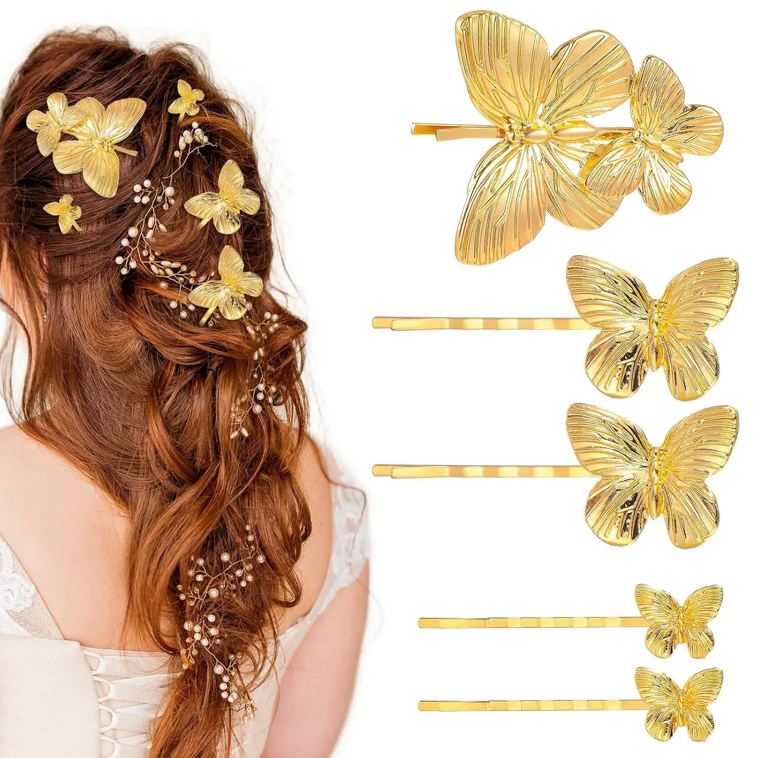 4Pcs/5Pcs Metal Thr…