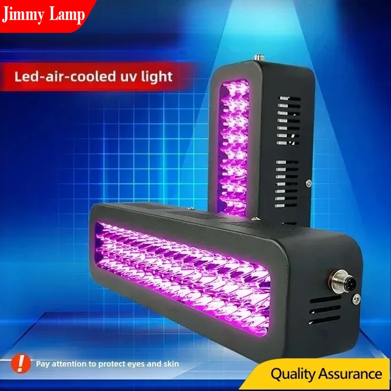 

Air Cooled High Power LED UV Lamp 365nm/395nm/405nm for Ink Paint Green Oil Printing Plate Flaw Detection Ultraviolet System