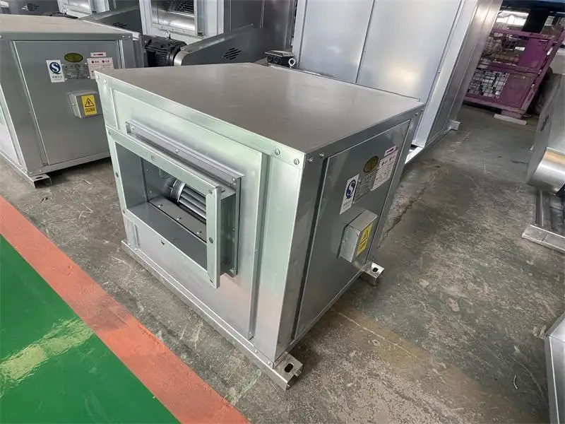 Centrifugal Fan Low Noise Exhaust Blower with High Airflow Free Standing Large Industrial