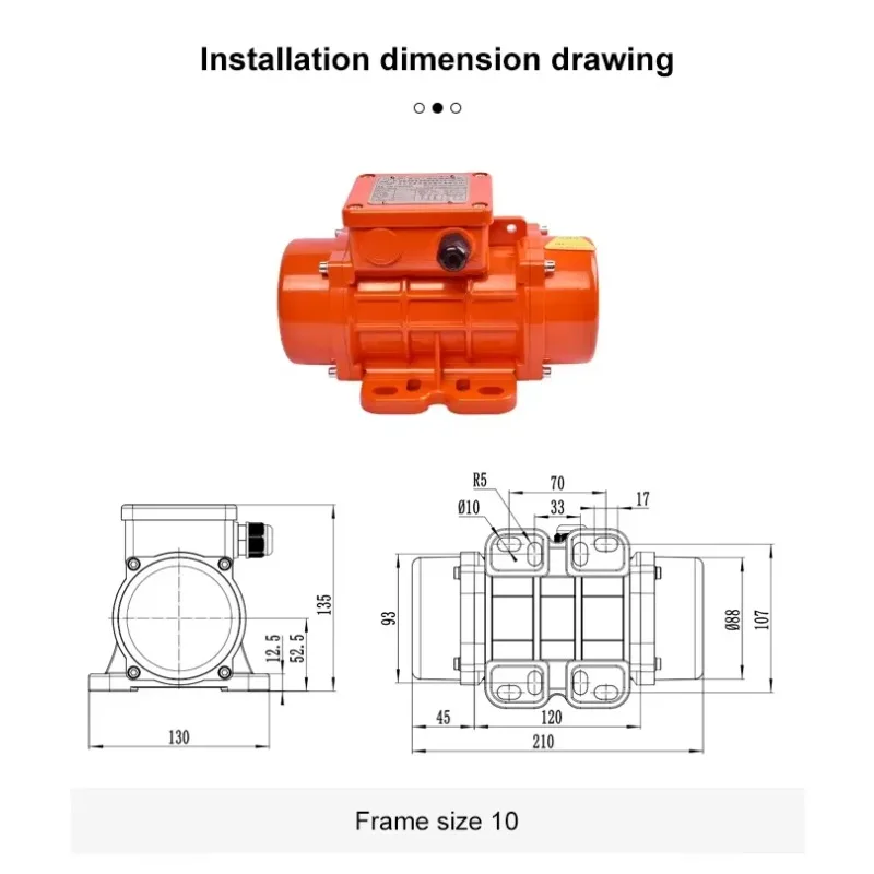 construção vibrador de concreto motor vibratório elétrico vibradora de concreto