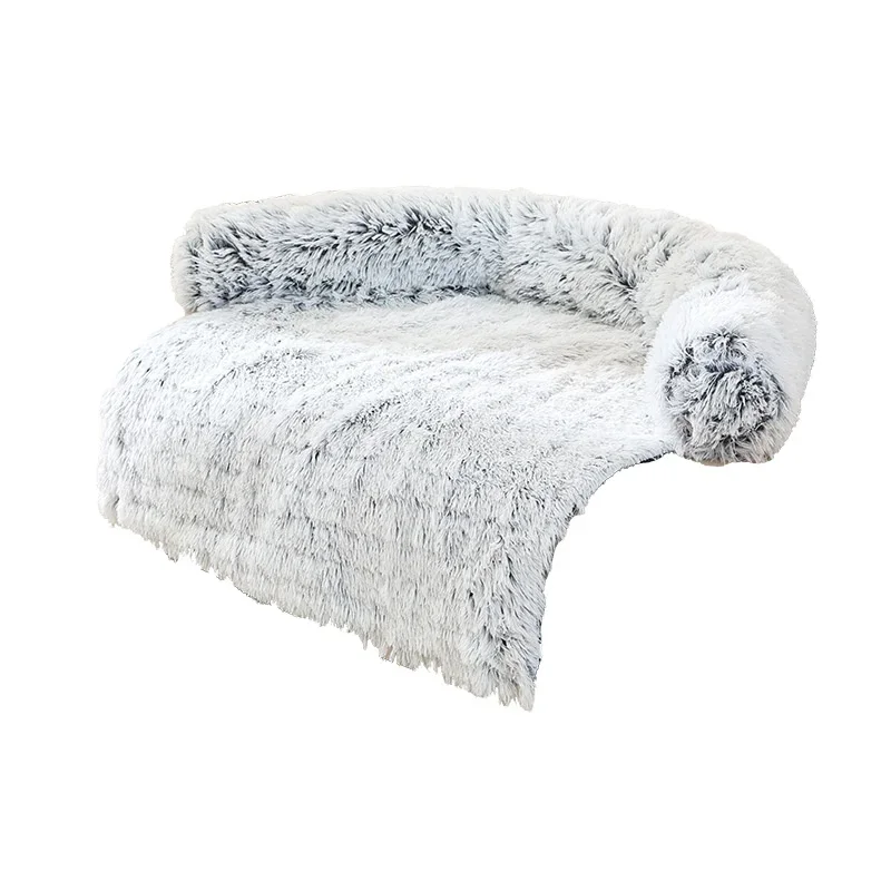 Dog Nest Plush Sofa Pet Nest Winter Cat and Dog Sleeping Use Detachable and Washable Dog Bed Cat Mat Pet Mat