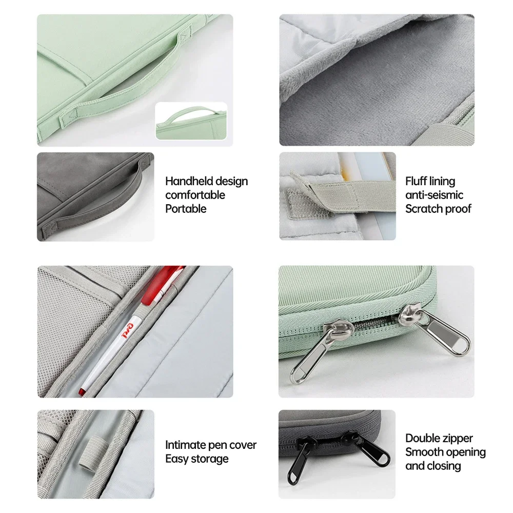 حافظة لجهاز iPad 10th 9 8 7 6 Generation Pro 11 12.9 2022 XiaoMi Pad 5 غطاء كيس مزموم مقاوم للصدمات 2025 Air 5/4/3/2/1 #5