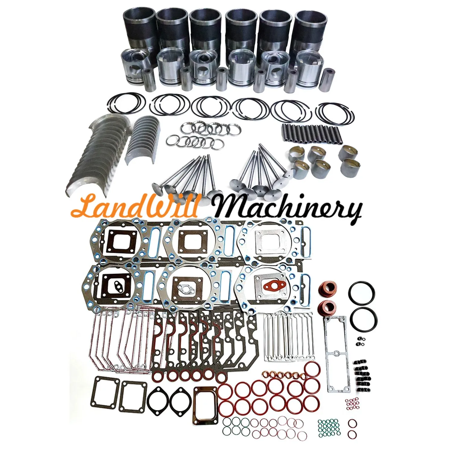 KTA19 Overhaul Rebuild Kit Fits For Cummins Engine