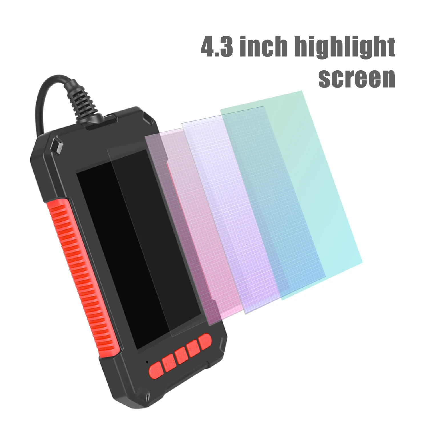 방수 IP68 와이파이 내시경 카메라 3.9MM1080P 망원 산업 미니 카메라 내시경 자동차, 아이폰 PC 및 안드로이드 스마트 폰