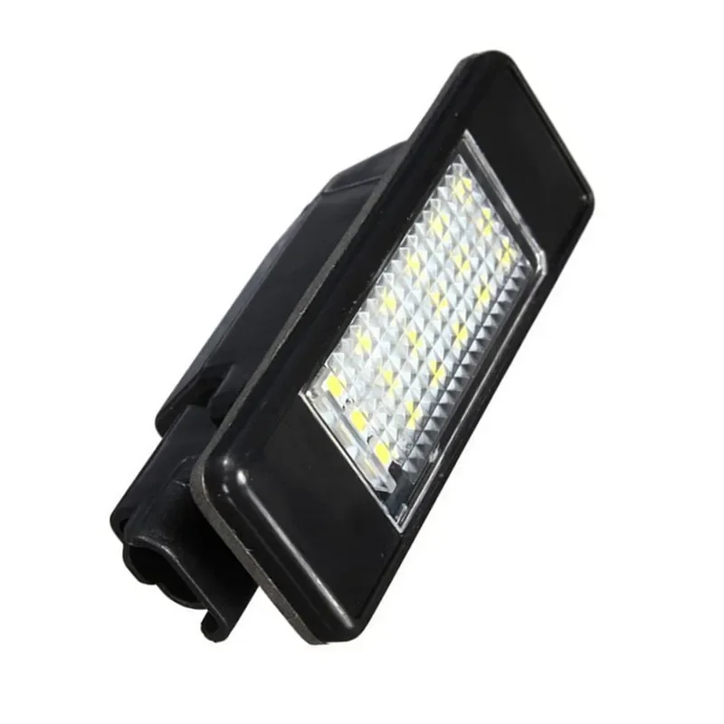 2X12V Auto Achter 18 Led Smd Kentekenplaat Licht Lamp Voor Citroen C4 C3 C5 C6 C8 Voor Peugeot 307 106 207 308 406 407 508