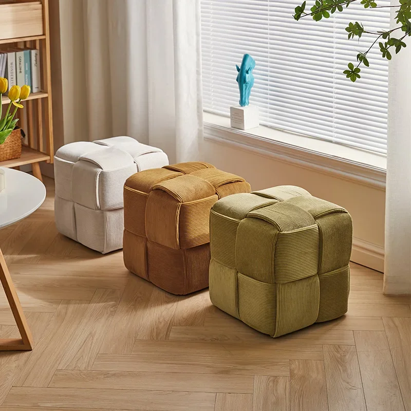 

Household soft bag, small stool tea, foot pedal sofa, makeup and shoes