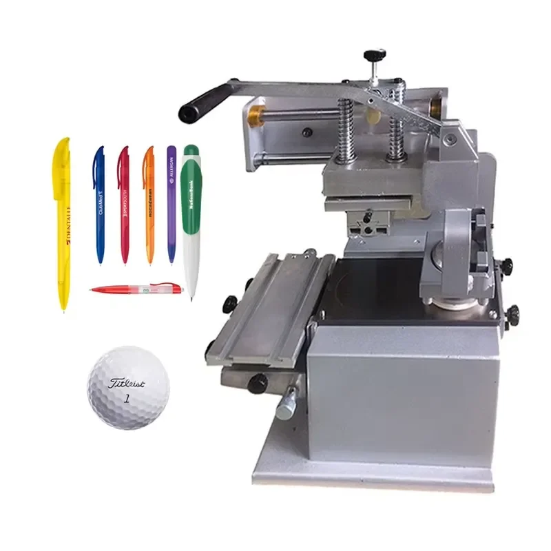High Precision Manual Tabletop Closed Ink Cup Mini Pad Printing Machine Small 1 Color Pad Printer for logo Printing