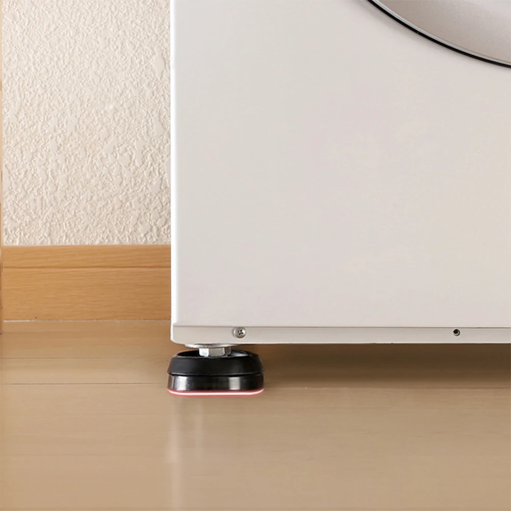 

8 шт. антивибрационных подставок для стиральной машины, усиленные выравнивающие ножки-подставки для мебели и бытовой техники, шумопоглощающие, прочные, с функцией регулировки высоты