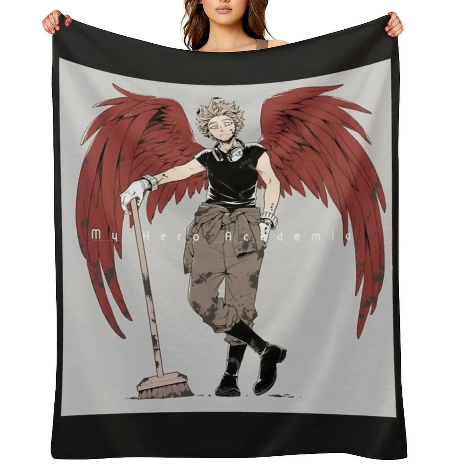 

Acadmie Hawks My Heroes T-shirt classique Throw Blanket Nap Custom Picnic Sofas Blankets