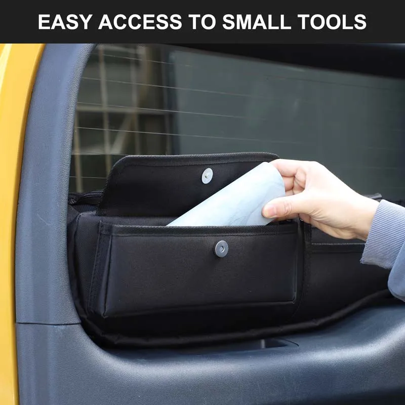 

Для BYD Equation Leopard 5 8 DENZA B5 B8: Сумка-органайзер для хранения в багажнике/на окне, для инструментов и мелочей, аксессуары для автомобиля