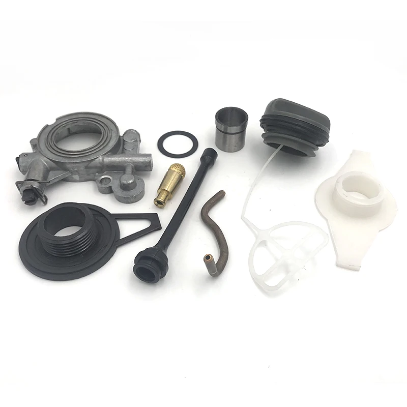 

Oil Pump Worm Gear Oil Hose Filter Kit For Husqvarna 362 365 371 372 Jonsered 2063 2165 2071 2171 Chainsaw Parts 503774301 tools