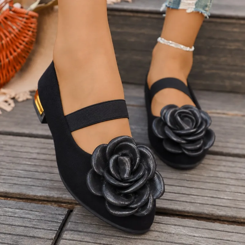 Low-cut Single Shoes 2026 Mary Jane Shoes - New Style Women's Fashionable High-heeled Shoes