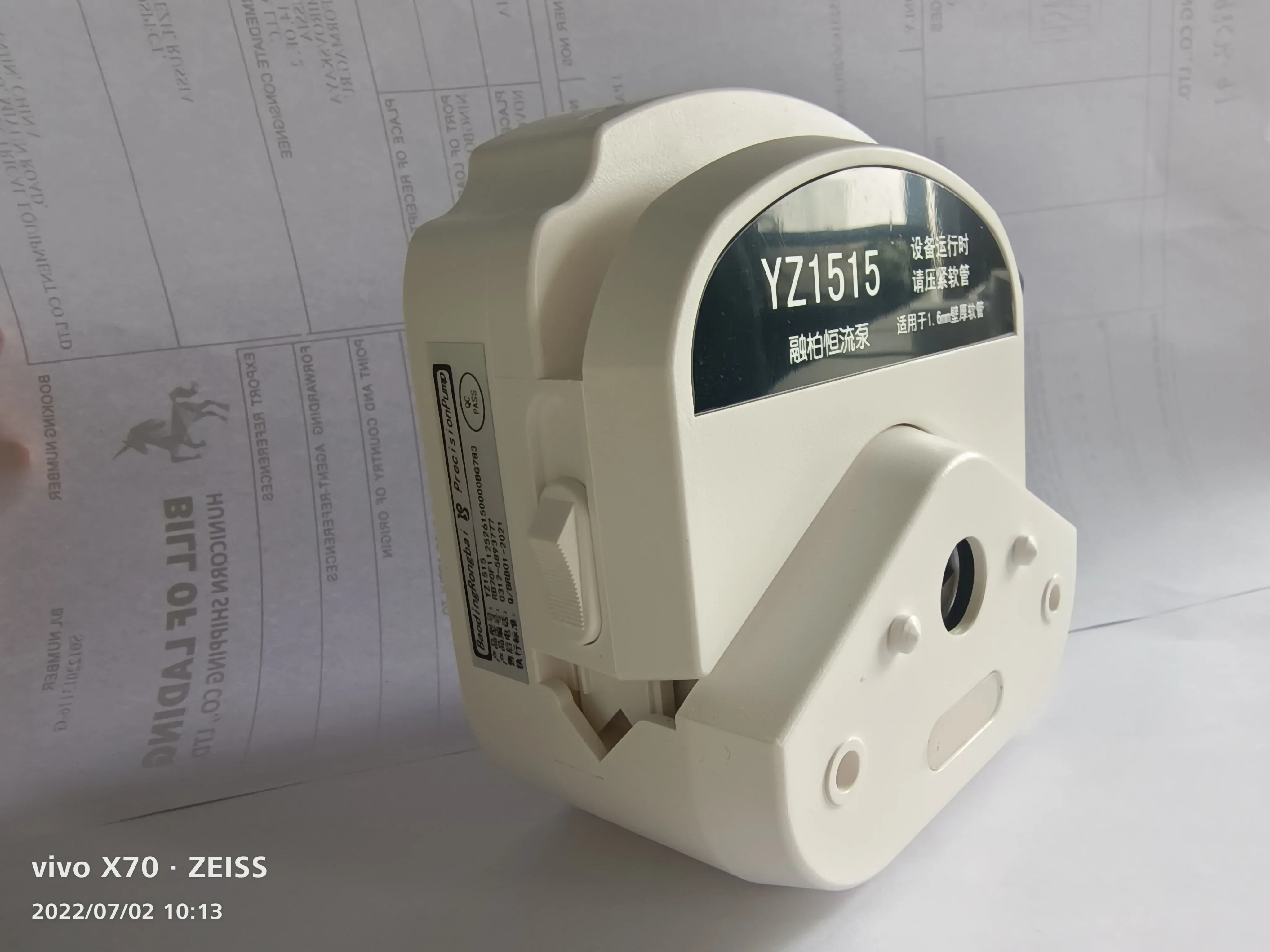 China supply high quality medical machine filling machine industrial mini  micro 6V water peristaltic pump head