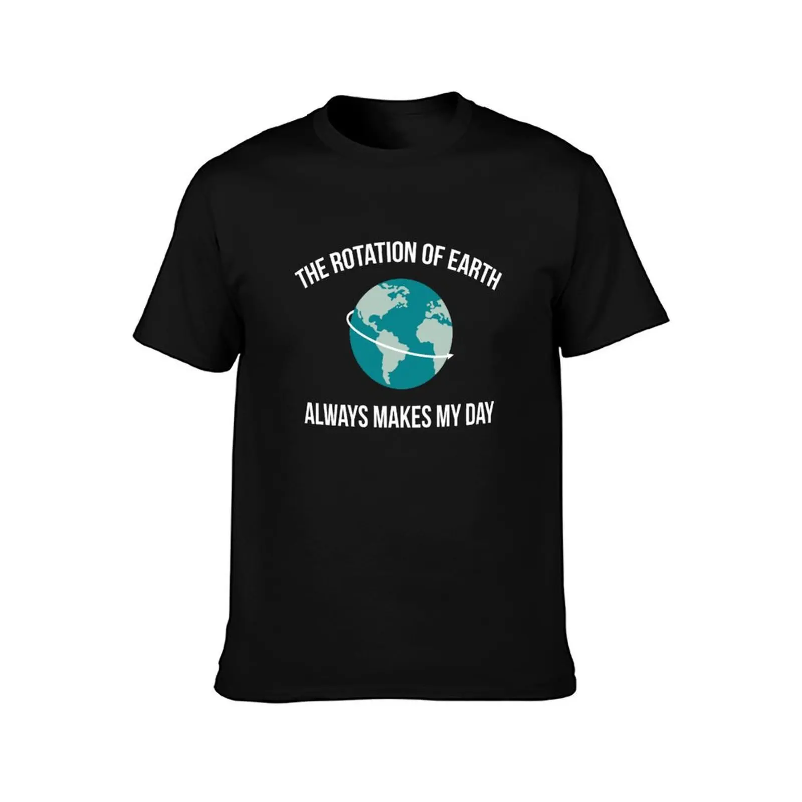 The Rotation of Earth T-Shirt Casual All Match Short Sleeve T-Shirt
