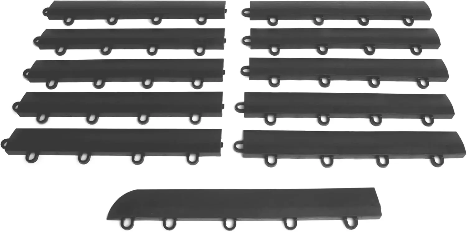 

Переходной профиль для пола гаража, модульный соединяющийся профиль для пола гаража, совместимый с RaceDeck