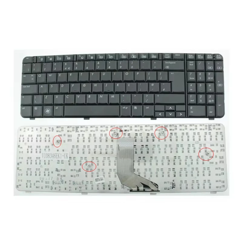US/UK/RU/SP laptop keyboard FOR HP For Compaq For Presario CQ61 G61 CQ61-205TU 207 208 222TX G61-300 306TX 327 328 200 404AU