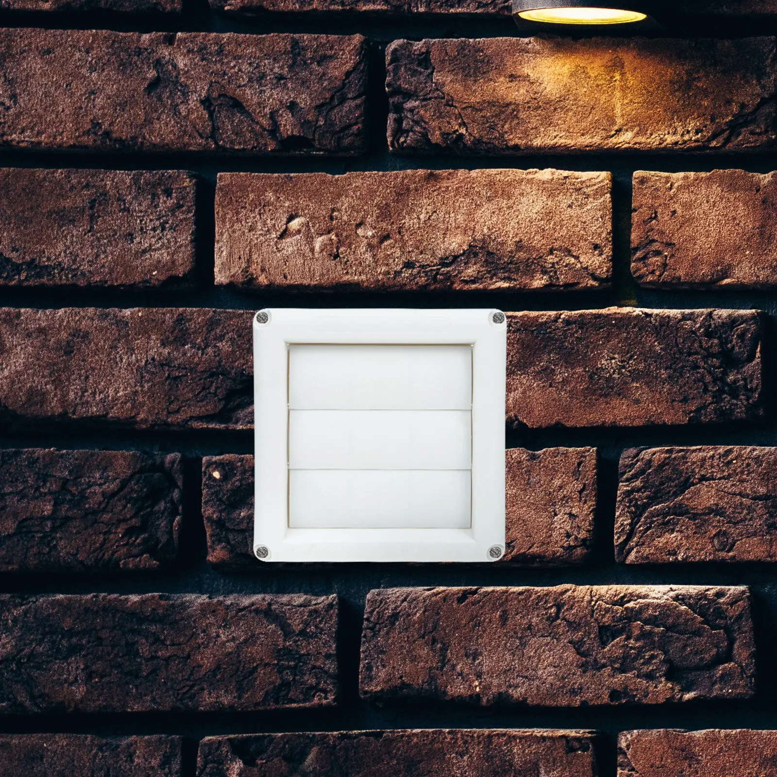 

Plastic Louvered Dryer Vent Cover External Wall Air Vent Outlet for Gas Electric Dryers Industrial Ventilation Systems