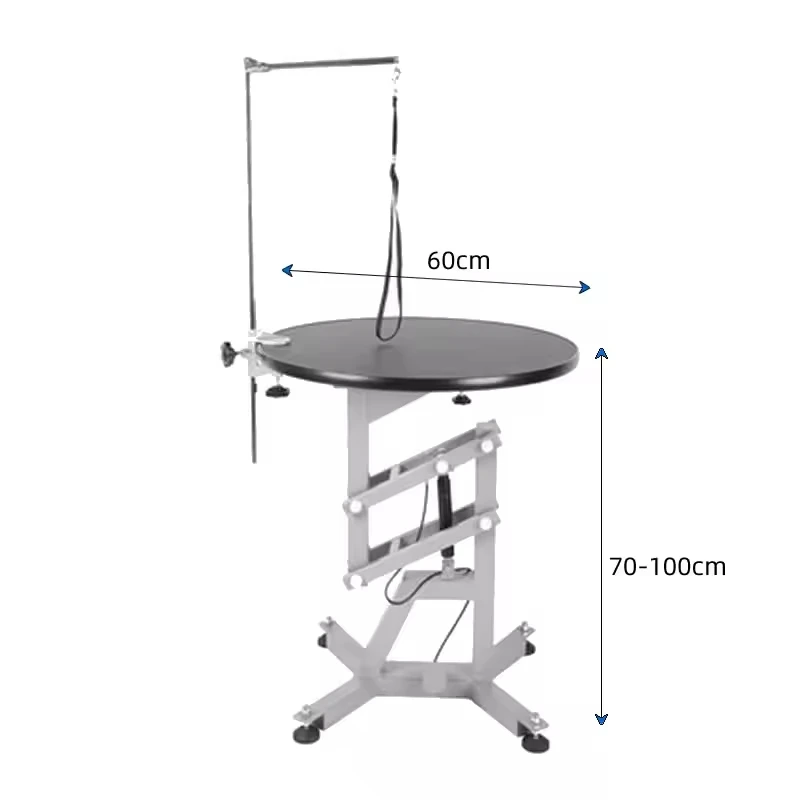 Portable Hydraulic Dog Grooming Table Adjustable Design Perfect for Grooming Needs