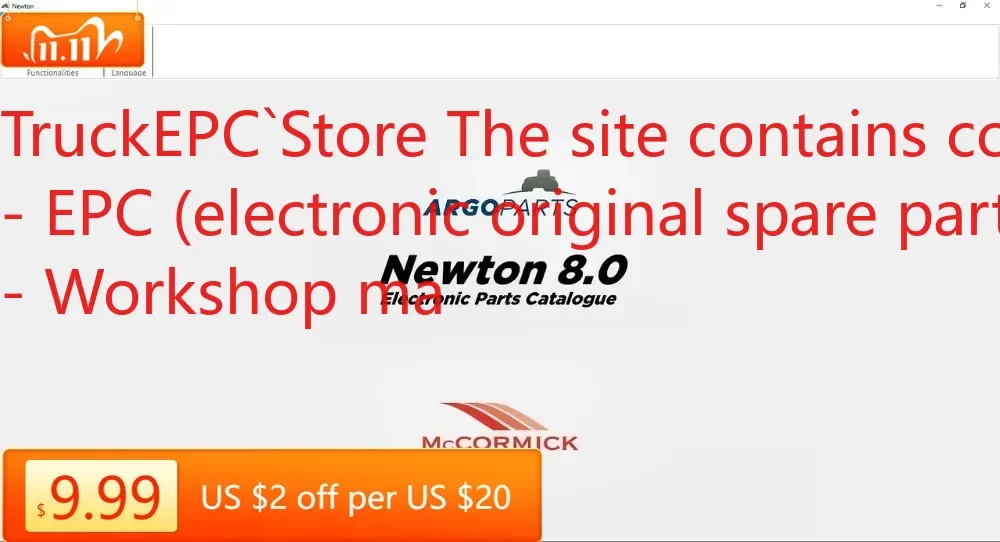 

TruckEPC SattvDiag McCormick Newton 8.0 [05.2015]