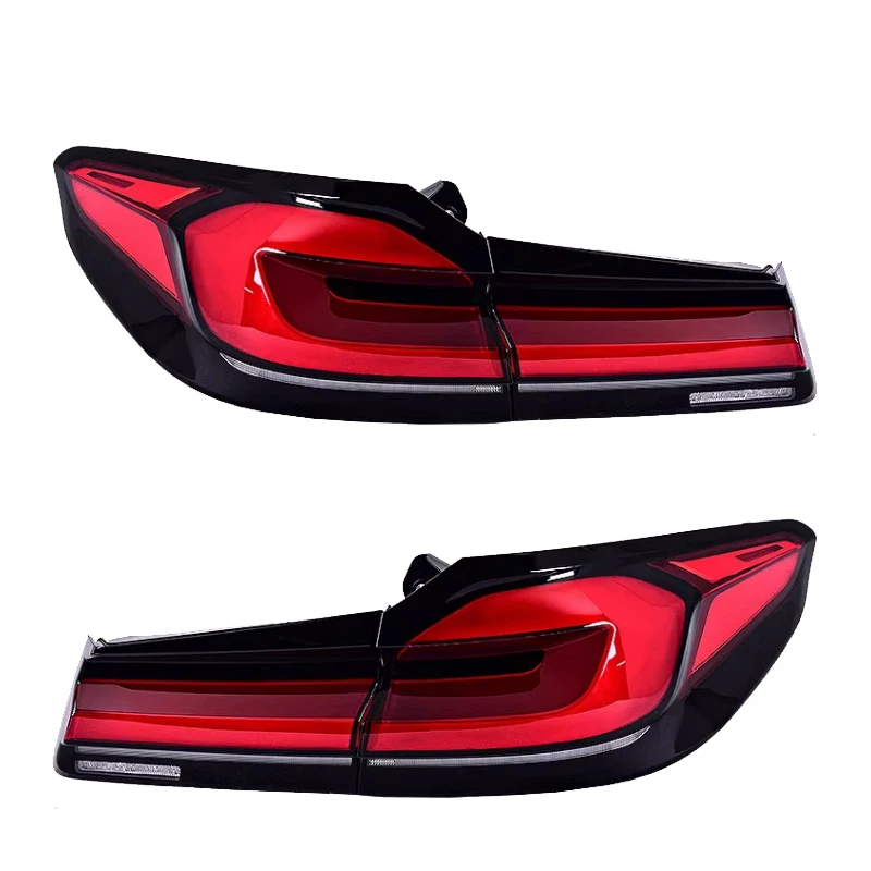 LED Tail Lights Upgraded for BMW G30 2018-2020 Retrofit Modified Turn Signal Dynamic Sequential Car Lamp Taillights Assembly