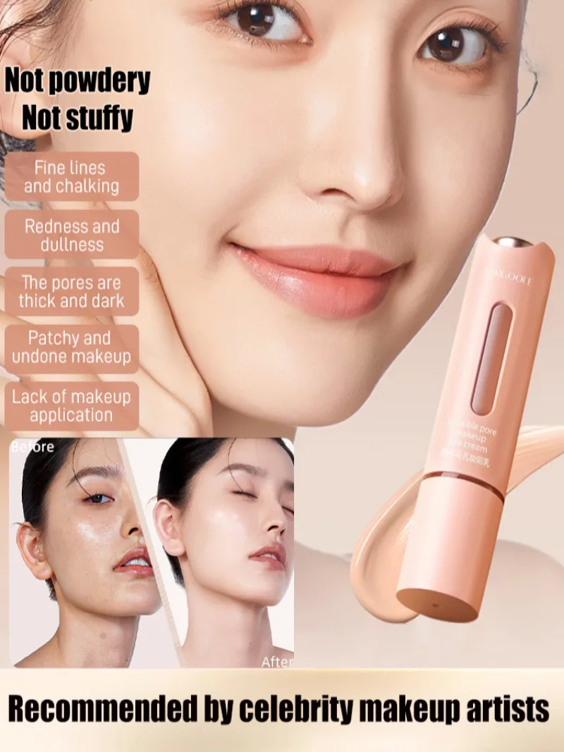 Soft Focus Moisturizing Lotion Invisible Pores Sticky Cream Milk Waterproof Brightening Complexion Concealer primer