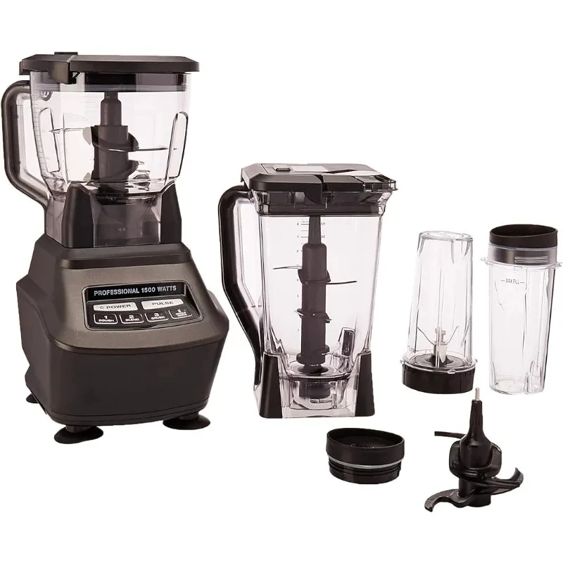 BL770 Mega Kitchen System, 1500W, 4 Functions for Smoothies, Processing, Dough, Drinks & More, with 72-oz.* Blender